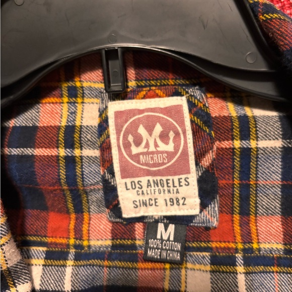 Micros Los Angeles Fleece Top Size Medium - Picture 2 of 2